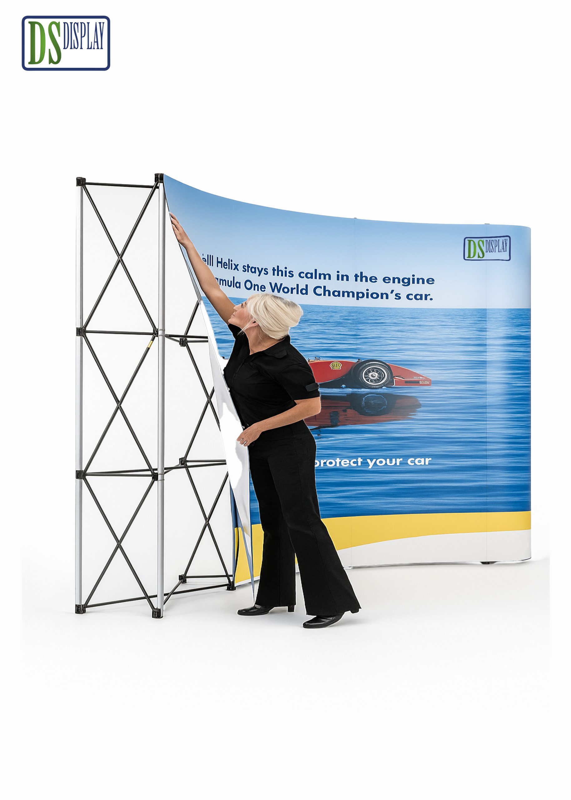 DS CURVE TYPE POP UP COUNTER