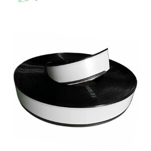 Flat Aluminum Strip Black Glossy 5cm