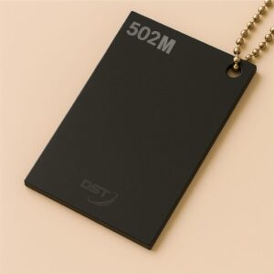 Desertpex Acrylic Opaque Black Non Light Pass - 502